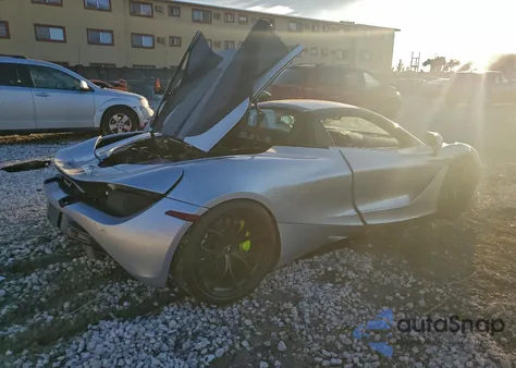2020 Mclaren Automotive 720S z USA, uszkodzony, nr VIN SBM14FCA0LW005594